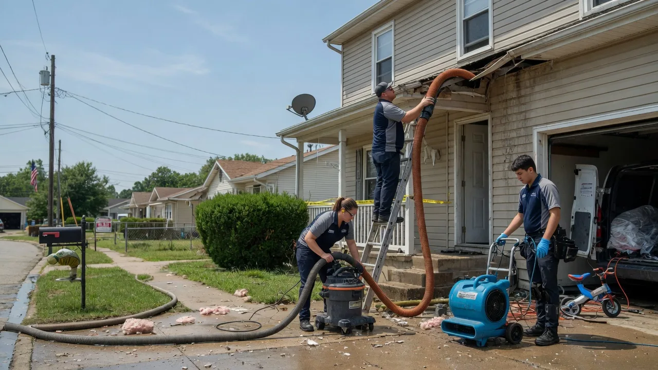 Water Damage Restoration in Carnegie, OK near me